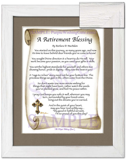 A Retirement Blessing