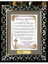 My Sister, My Friend - Sister-Women Gift - PurpleWishingGate.com