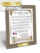 A Soldier's Song! - Military Gift - PurpleWishingGate.com