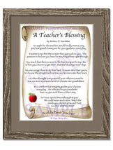 A Teacher's Blessing - Teacher's Gift - PurpleWishingGate.com