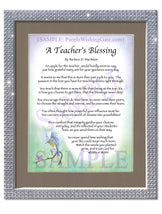 A Teacher's Blessing - Teacher's Gift - PurpleWishingGate.com