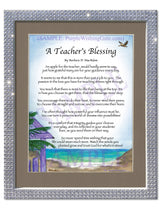 A Teacher's Blessing - Teacher's Gift - PurpleWishingGate.com