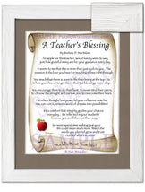 A Teacher's Blessing - Teacher's Gift - PurpleWishingGate.com