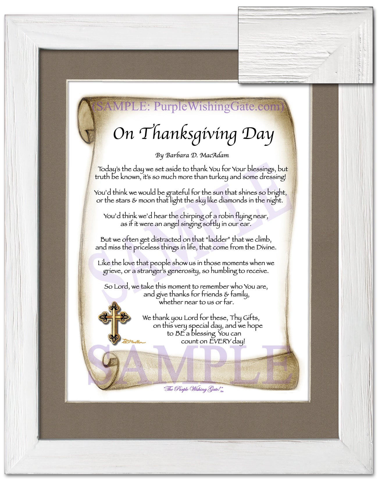 On Thanksgiving Day - Thanksgiving Gift - PurpleWishingGate.com