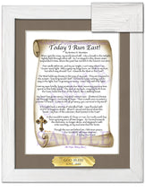 Today I Run East! (Prayer of Hope) - Encouragement Gift - PurpleWishingGate.com