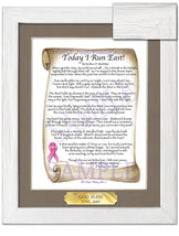 Today I Run East! (Prayer of Hope) - Encouragement Gift - PurpleWishingGate.com