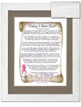Today I Run East! (Prayer of Hope) - Encouragement Gift - PurpleWishingGate.com