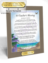 A Teacher's Blessing - Teacher's Gift - PurpleWishingGate.com