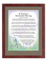 A Teacher's Retirement Blessing