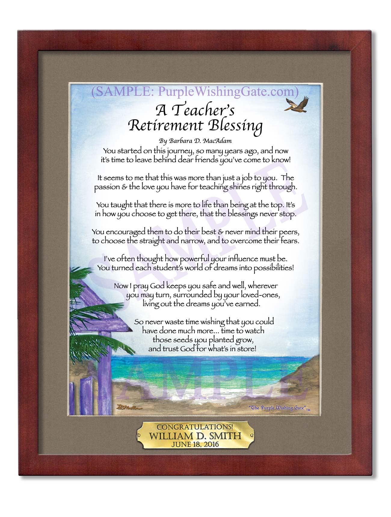A Teacher's Retirement Blessing