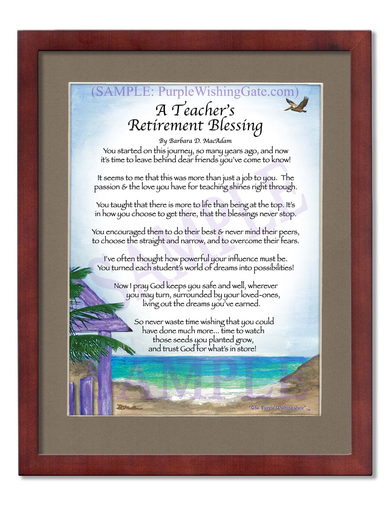 A Teacher's Retirement Blessing