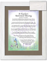 A Teacher's Retirement Blessing