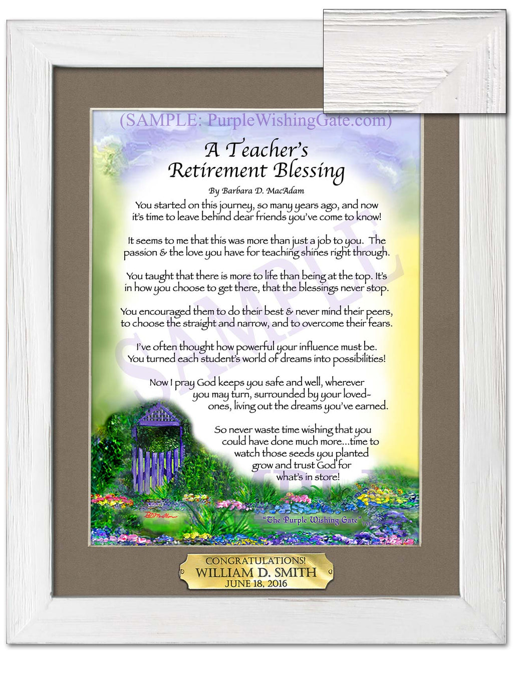 A Teacher's Retirement Blessing