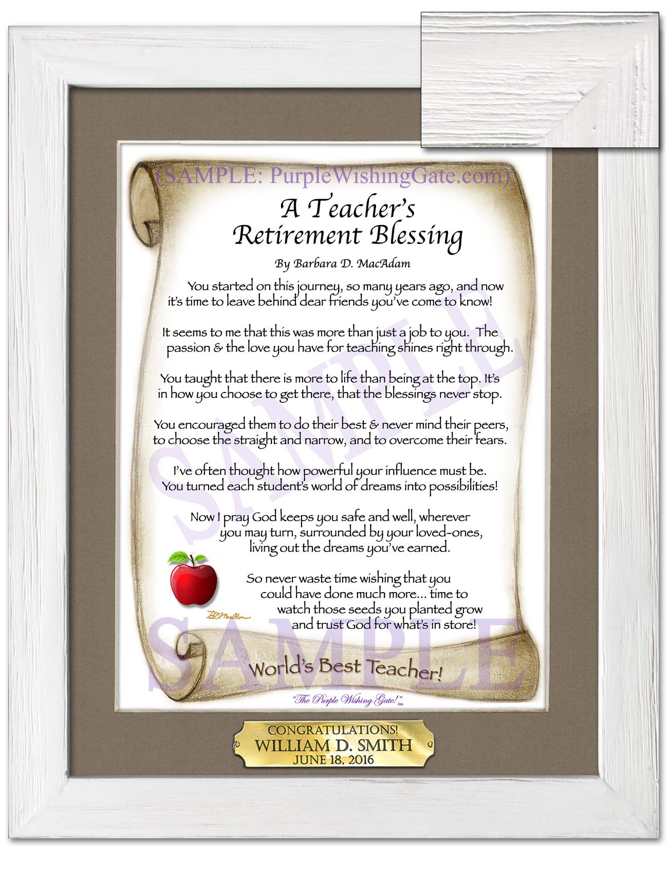 A Teacher's Retirement Blessing