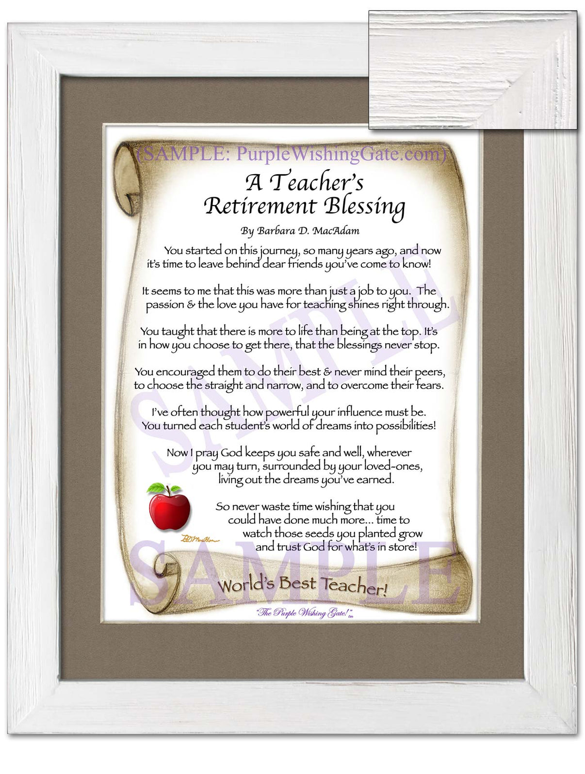 A Teacher's Retirement Blessing