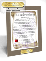 A Teacher's Blessing - Teacher's Gift - PurpleWishingGate.com