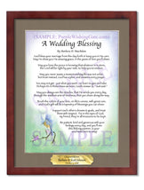 A Wedding Blessing - Wedding Gift - PurpleWishingGate.com