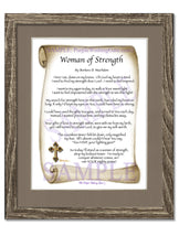 Woman of Strength - Sister-Women Gift - PurpleWishingGate.com
