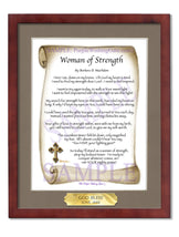 Woman of Strength - Sister-Women Gift - PurpleWishingGate.com