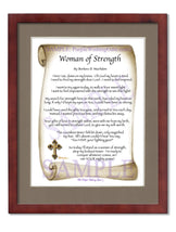 Woman of Strength - Sister-Women Gift - PurpleWishingGate.com
