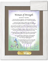 Woman of Strength - Sister-Women Gift - PurpleWishingGate.com