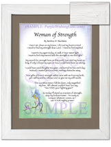 Woman of Strength - Sister-Women Gift - PurpleWishingGate.com