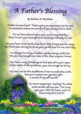 A Father's Blessing (5x7)