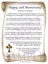 Happy 25th Anniversary! - Anniversary Gift - PurpleWishingGate.com