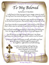 To My Beloved - Love Poem - PurpleWishingGate.com