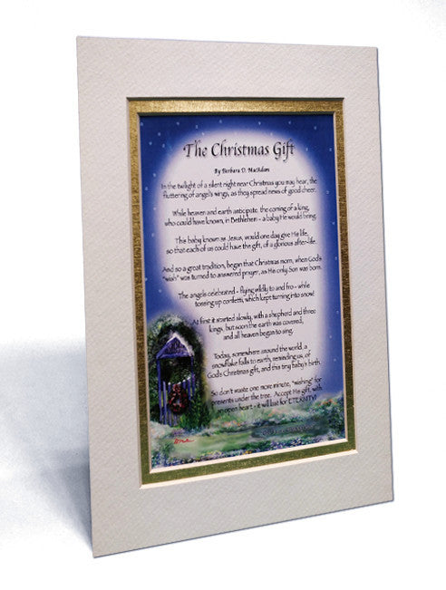 The Christmas Gift with FREE Personalized Nameplate: 
