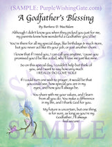 A Godfather's Blessing - Godfather's Gift - PurpleWishingGate.com