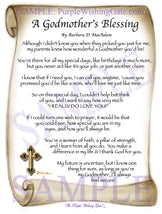 A Godmother's Blessing - Gifts for Godmother - PurpleWishingGate.com