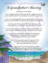 A Grandfather's Blessing - Grandfather's Gift - PurpleWishingGate.com