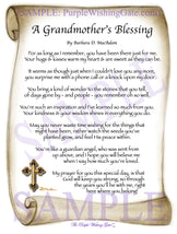 A Grandmother's Blessing - Gifts for Grandmother - PurpleWishingGate.com