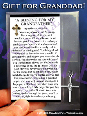 A Blessing for My Grandfather - Pocket Blessing | PurpleWishingGate.com