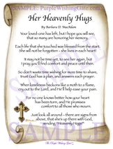 Her Heavenly Hugs - Sympathy Gift - PurpleWishingGate.com
