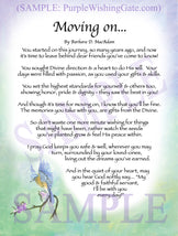 Moving On... - Retirement Gift - PurpleWishingGate.com