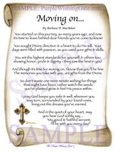 Moving On... - Retirement Gift - PurpleWishingGate.com