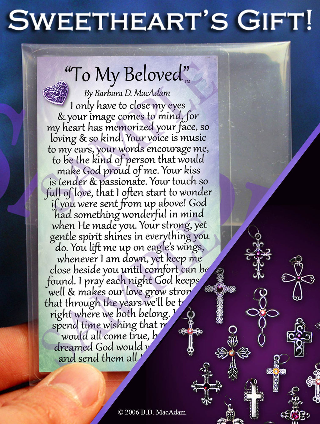 To My Beloved - Pocket Blessing | PurpleWishingGate.com