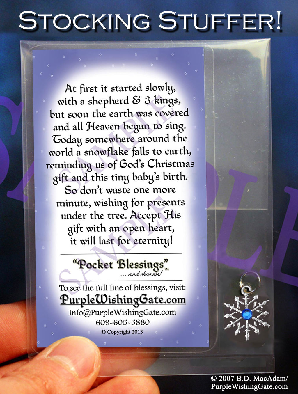 The Christmas Gift - Pocket Blessing: 
