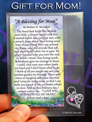 A Blessing for Mom - Pocket Blessing | PurpleWishingGate.com