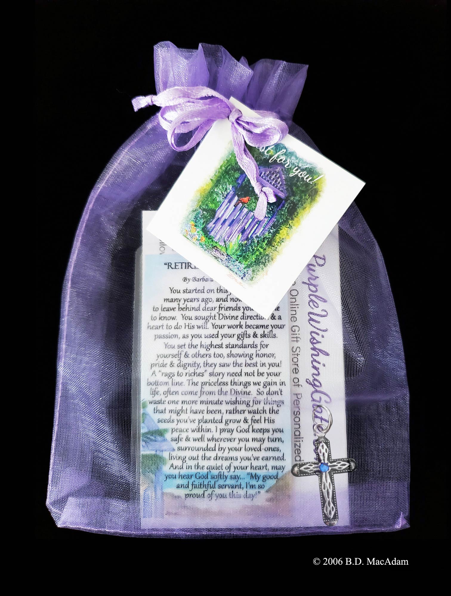 Retirement Blessing - Pocket Blessing | PurpleWishingGate.com
