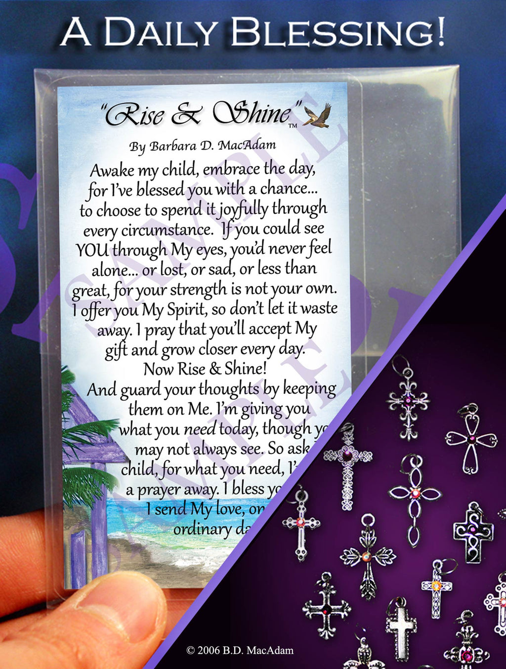 Rise and Shine - Pocket Blessing | PurpleWishingGate.com