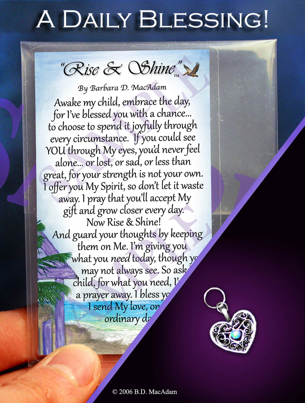 Rise and Shine - Pocket Blessing | PurpleWishingGate.com