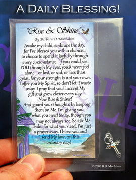 Rise and Shine - Pocket Blessing | PurpleWishingGate.com