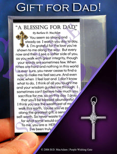 A Blessing for Dad - Pocket Blessing | PurpleWishingGate.com