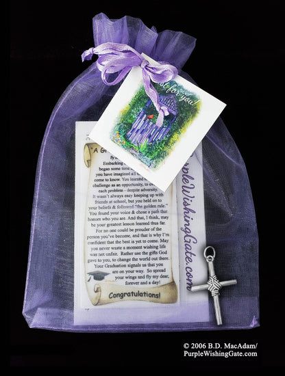 A Graduation Blessing - Pocket Blessing | PurpleWishingGate.com
