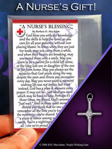 A Nurses Blessing - Pocket Blessing | PurpleWishingGate.com