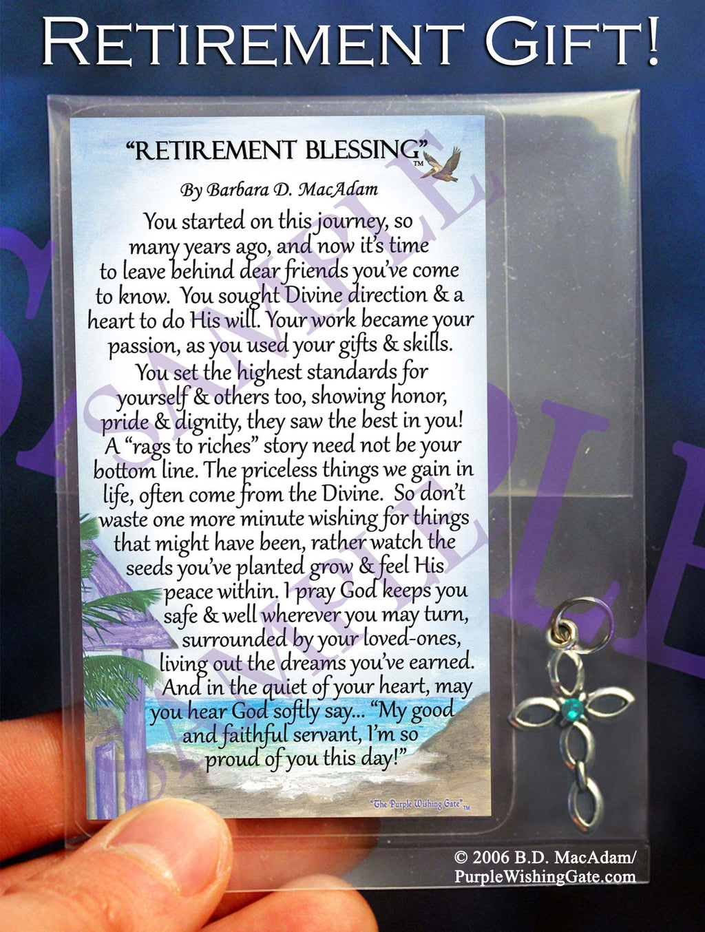 
              
        		Retirement Blessing - Pocket Blessing | PurpleWishingGate.com
        		
        	