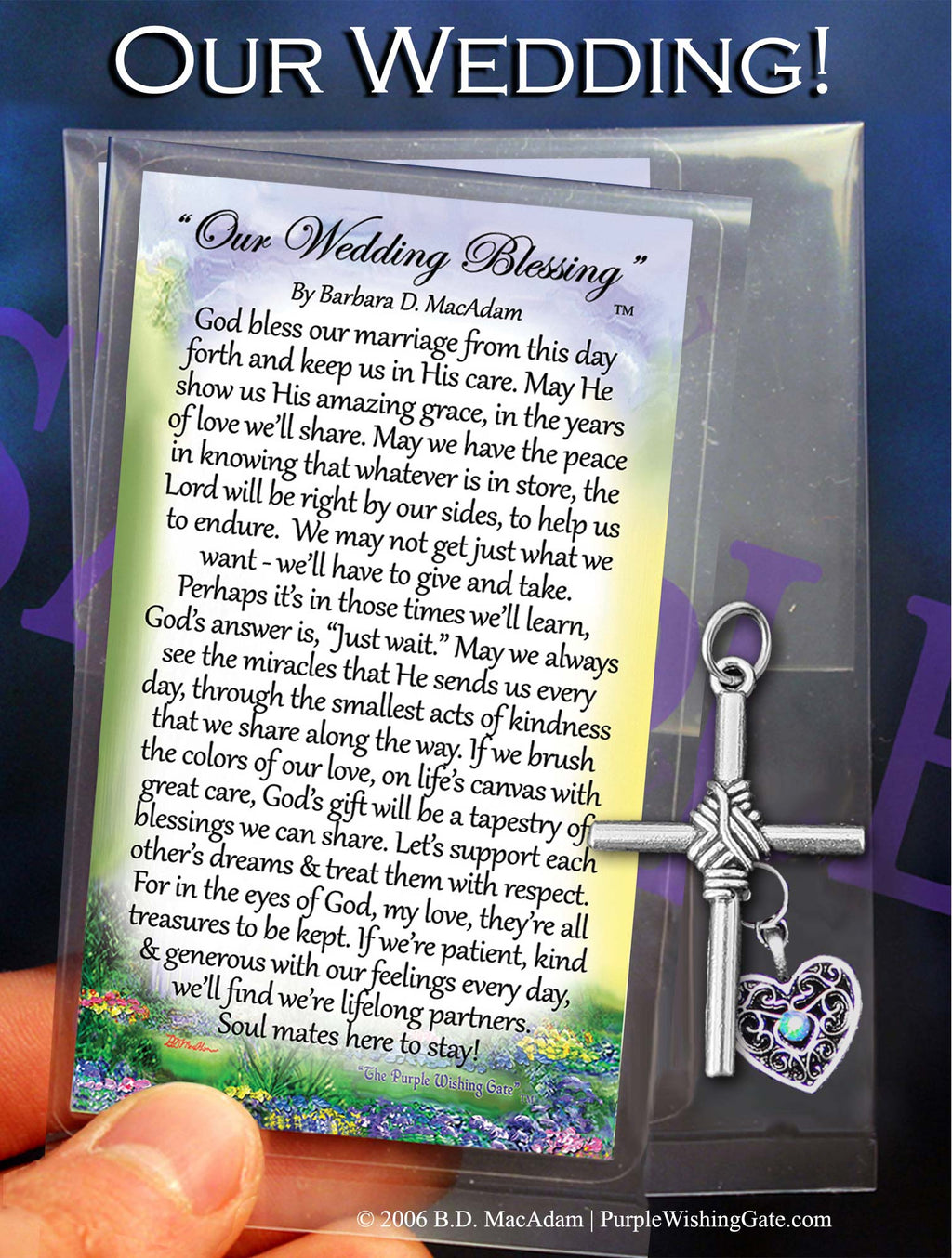 
              
        		Our Wedding Blessing - Pocket Blessing | PurpleWishingGate.com
        		
        	